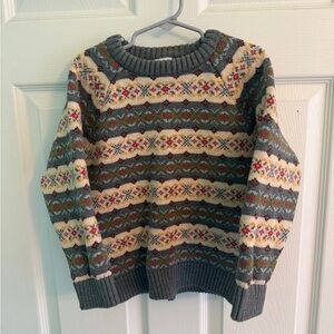 Hanna Andersson Boys 4T Holiday Sweater